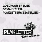 Plakletters of complete promotie teksten online bestellen!, Hobby en Vrije tijd, Nieuw, Sticker, Verzenden