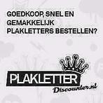 Plakletters of complete promotie teksten online bestellen!, Hobby en Vrije tijd, Stickers en Plaatjes, Nieuw, Sticker, Verzenden