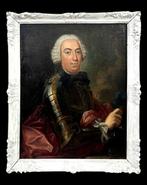 Hyacinthe Rigaud (1659-1743), scuola di - Ritratto di, Antiek en Kunst