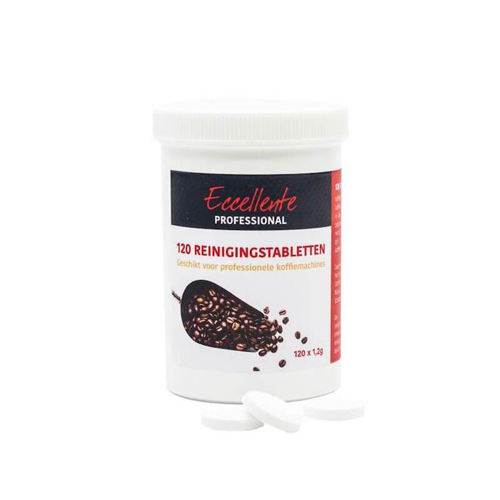 ECCELLENTE Professional Reinigingstabletten 120x, Witgoed en Apparatuur, Koffiemachine-accessoires, Nieuw, Ophalen of Verzenden