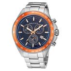 Horloge Heren Nautica NAPOBF117 Zilverkleurig (Ø 47 mm), Sieraden, Tassen en Uiterlijk, Verzenden, Nieuw