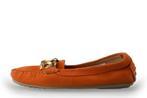 Ayana Instappers in maat 40 Oranje | 10% extra korting, Kleding | Dames, Schoenen, Overige kleuren, Verzenden, Instappers, Zo goed als nieuw