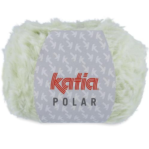Katia Polar - 108 lichtgroen-wit - Polyester Garen, Hobby en Vrije tijd, Breien en Haken, Ophalen of Verzenden