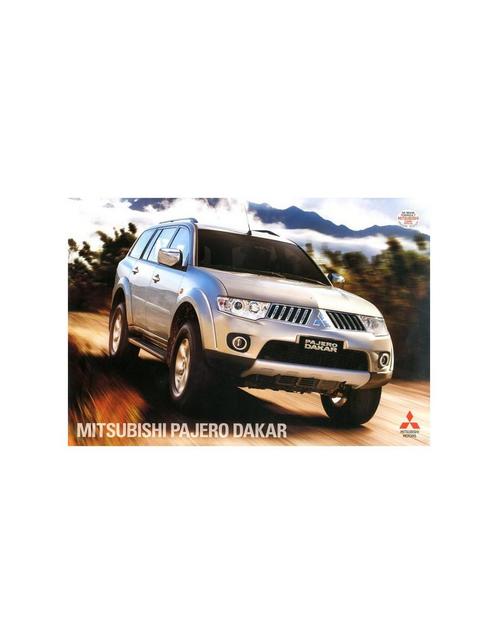 2011 MITSUBISHI PAJERO DAKAR BROCHURE PORTUGEES, Boeken, Auto's | Folders en Tijdschriften, Mitsubishi