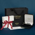 Gouden vintage armband met parel 14 krt, Sieraden, Tassen en Uiterlijk, Armbanden, Ophalen of Verzenden, Nieuw