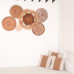 Dalum Set van Zes Handgeweven Wanddecoraties – Natuurlijke, Verzenden, Nieuw