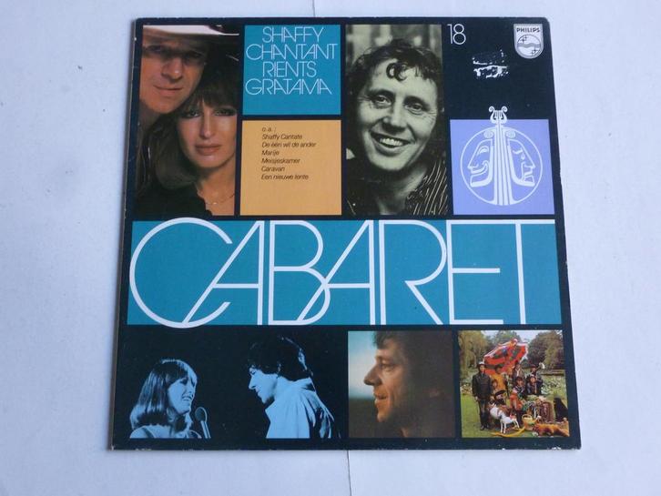 Shaffy Chantant / Rients Gratama - Cabaret 18 (LP), Cd's en Dvd's, Vinyl | Nederlandstalig, Zo goed als nieuw, Verzenden