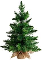Mini Kerstboom in jute zak 38 cm x 28 cm, Nieuw, Verzenden