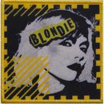 Blondie - Punk Logo Mono - Patch officiële merchandise, Ophalen of Verzenden, Nieuw, Kleding