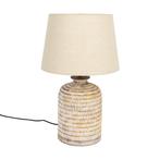 *WOONWINKEL* Dutchbone Russel Tafellamp Beige Tinten, Huis en Inrichting, Lampen | Tafellampen, Verzenden, Nieuw