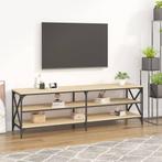 vidaXL Tv-meubel 160x40x50 cm bewerkt hout sonoma, Verzenden, 150 tot 200 cm, Nieuw, Minder dan 100 cm