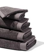 HEMA Handdoeken - hotel extra zacht donkergrijs, Verzenden, Nieuw