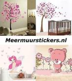 Muurstickers voor Meisjes Kinderkamer Roze Muursticker Lief, Wanddecoratie, Zo goed als nieuw, Verzenden