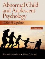Abnormal Child And Adolescent Psychology 9780133766981, Zo goed als nieuw, Verzenden
