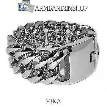 RVS staal stalen heren dames armbanden kettingen zilver goud, Sieraden, Tassen en Uiterlijk, Armbanden, Zilver, Nieuw, Staal, Verzenden