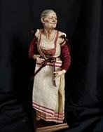 Beeldje - Pastore Napoletano - 35cm - Hout, Aardewerk, Antiek en Kunst