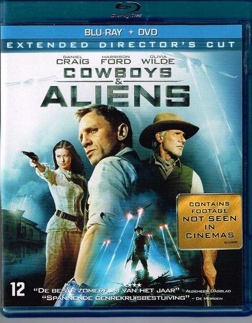 Cowboys and Aliens (blu-ray tweedehands film), Cd's en Dvd's, Blu-ray, Zo goed als nieuw, Ophalen of Verzenden