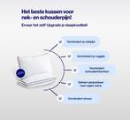 2dekans | Hoofdkussen - 180 Nachten Proefslapen - Memory, Ophalen of Verzenden, Zo goed als nieuw, Wit