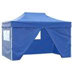 vidaXL Partytent met 4 zijwanden inklapbaar 3x4 m staal, Verzenden, Nieuw, Partytent