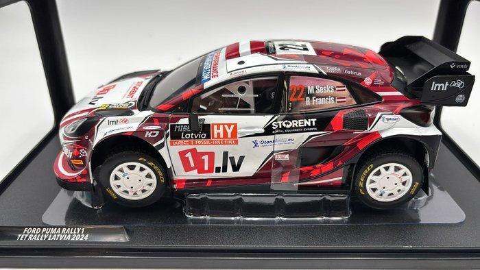 Solido 1:18 - Modelauto - Ford Puma Rally1 Sesks/Francis, Hobby en Vrije tijd, Modelauto's | 1:5 tot 1:12