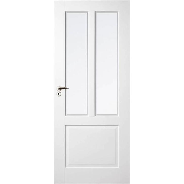 Skantrae binnendeur SKS1240 93x231,5 (Opdek linksdraaiend), Doe-het-zelf en Verbouw, Deuren en Horren, Nieuw, Glas, Hout, Binnendeur