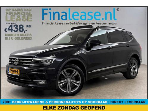 Volkswagen Tiguan 1.5 TSI 150PK Allspace R-Line 7P €438pm, Auto's, Volkswagen, Lease, Automaat, SUV of Terreinwagen, Benzine, Zwart