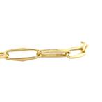 Gouden Closed for ever armband 20 cm 14 krt, Nieuw, Ophalen of Verzenden