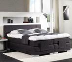 Electrisch Bed President 90 x 200 Chicago Black €658.90 !, 90 cm, Blauw, 210 cm, Hout