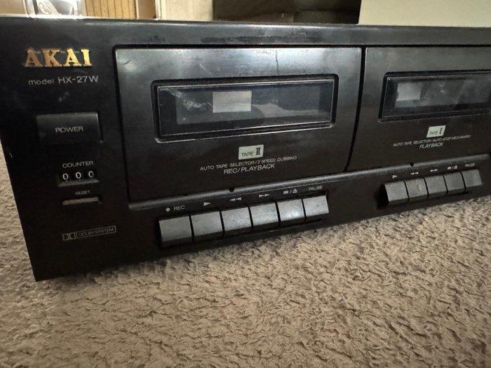 Akai - HX-27W Audiocassette deck, Audio, Tv en Foto, Radio's