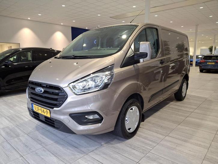 Ford Transit Custom 280 2.0 TDCI L1H1 Trend, Auto's, Bestelauto's, Onderhoudsboekje, Lease, Handgeschakeld, Beige, Financial lease