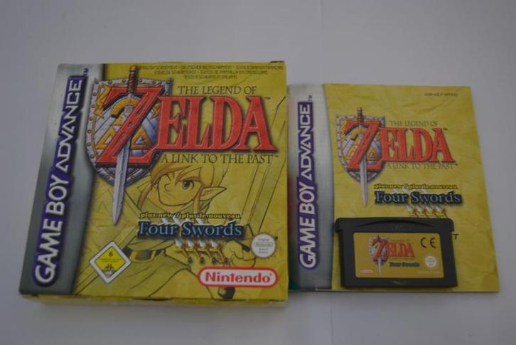The Legend of Zelda - A Link to the Past / Four Swords (GBA, Spelcomputers en Games, Games | Nintendo Game Boy, 1 speler, Zo goed als nieuw