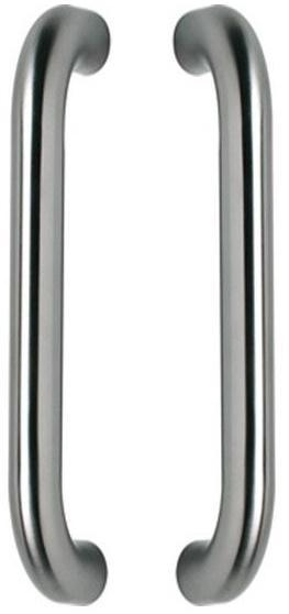 Intersteel set deurgrepen U-vorm 220x65x20 HoH 200 mm rvs, Doe-het-zelf en Verbouw, Hang- en Sluitwerk, Verzenden