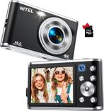 Nitel Digitale Camera 4K Full HD - Fototoestel - Fotocamera, Audio, Tv en Foto, Fotocamera's Digitaal, Verzenden, Nieuw