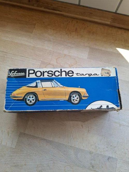 Schuco - Speelgoedauto Schuco 1081 Porsche Targa 911S, Boxed, Antiek en Kunst, Antiek | Speelgoed