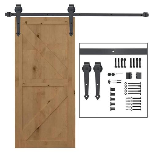 TRUUSK Glijrailset Voor Schuifdeuren, Metaal, 2 M, Draagverm, Doe-het-zelf en Verbouw, Deuren en Horren, Nieuw, Verzenden