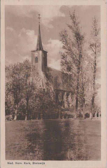 BLEISWIJK - Ned. Herv. Kerk, Verzamelen, Ansichtkaarten | Nederland, Verzenden