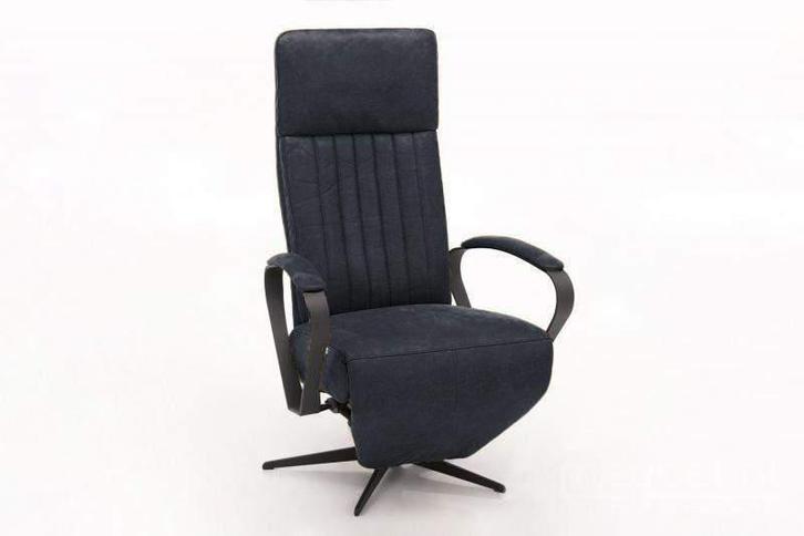 Relaxfauteuil Heukelum - relaxfauteuils - Zwart, Huis en Inrichting, Stoelen, Zwart, Nieuw, Stof