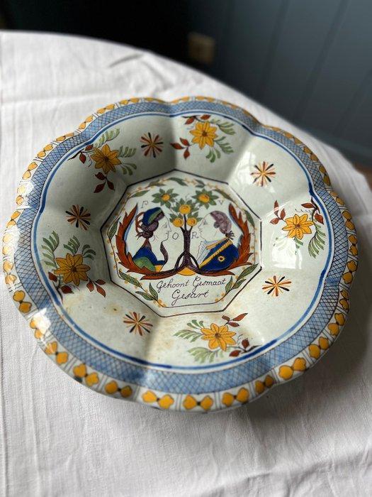 Tichelaar Makkum - Schotel - Keramiek, Antiek en Kunst, Antiek | Glas en Kristal