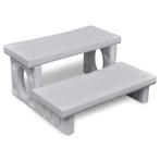 vidaXL Spatrap wit, Tuin en Terras, Zwembad-toebehoren, Verzenden, Nieuw