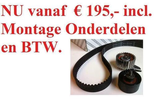 Distributieriem vervangen incl. onderdelen vanaf €195,-, Auto-onderdelen, Motor en Toebehoren, Nieuw, Alfa Romeo, Audi, BMW, Citroën