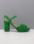 di Lauro  sandalen dames groen  2315662 GREEN Suede Comb 39