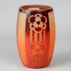 Verreries Schneider - Charles Schneider - Vaas - Glas, Antiek en Kunst