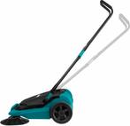 2dekans | VONROC Veegmachine – 65cm veegbreedte – 18 liter, Ophalen of Verzenden, Zo goed als nieuw