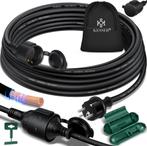 Verlengsnoer - Verlengkabel - 5 meter - Binnen en buiten - Z, Verzenden, Zo goed als nieuw