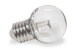 Led lamp Warm Wit | 1 watt | Heldere kap | Met lens, Huis en Inrichting, Nieuw, E27 (groot), Led-lamp, Minder dan 30 watt