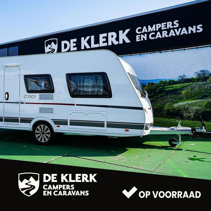 Dethleffs C-GO 475 EL, Caravans en Kamperen, Caravans, 1000 - 1250 kg, tot en met 3, 6 tot 7 meter, Dethleffs, Ophalen