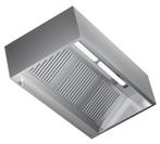Afzuigkap met Verlichting rvs | 160x110x45cm Combisteel, Verzenden, Nieuw in verpakking
