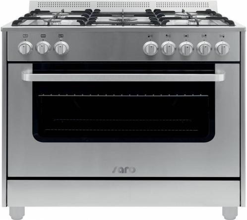 Rvs Multifunctionele Kooktoestel Gas Oven | 5 Pits Saro, Zakelijke goederen, Horeca | Keukenapparatuur, Verzenden