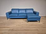 Henders en Hazel Hoekbank - Petrol - Leder - Design, 250 tot 300 cm, Montel, henders en hazel, leolux, rolf benz, montis, design