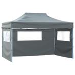 vidaXL Vouwtent met 3 wanden 3x4,5 m antraciet, Verzenden, Nieuw
